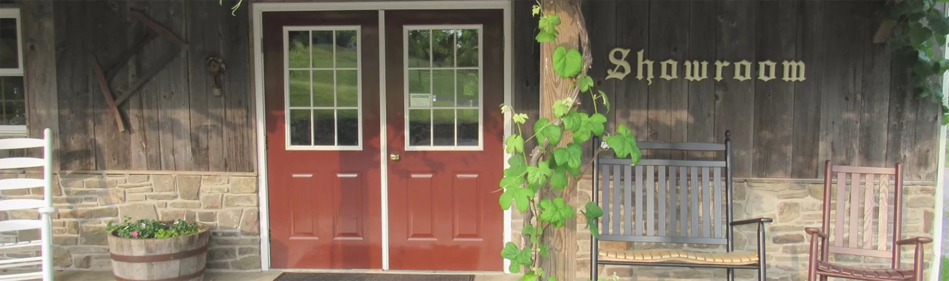 Morris Chair Shop showroom